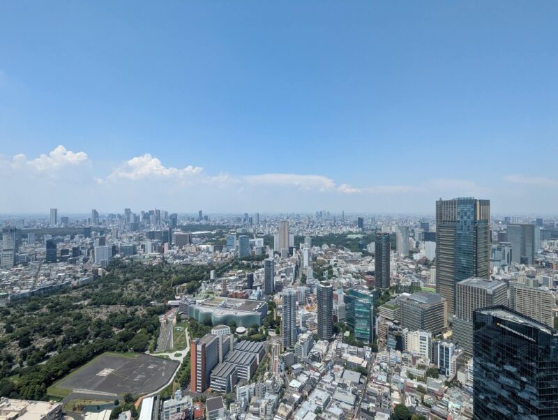 六本木ヒルズ展望台 東京シティビューからの眺望